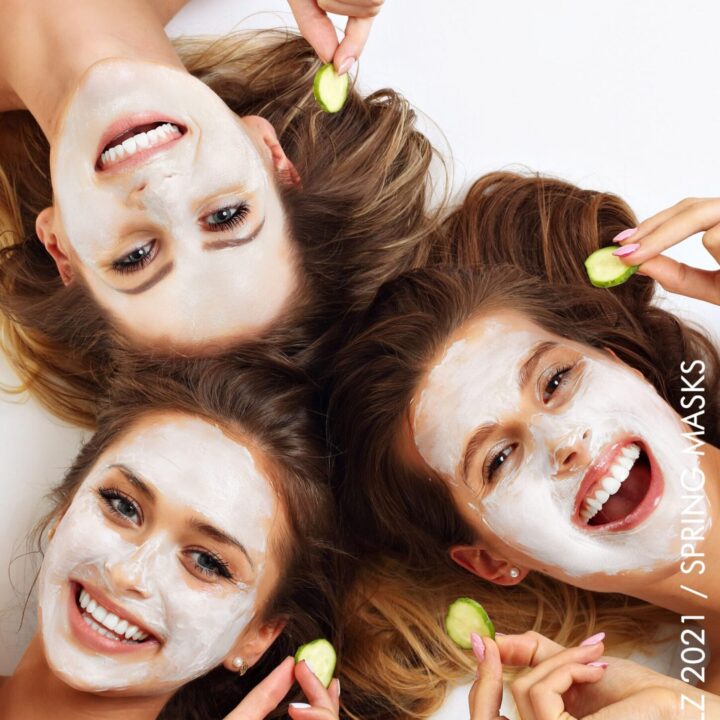 Nieuwe gezichtsmaskers by Malu Wilz