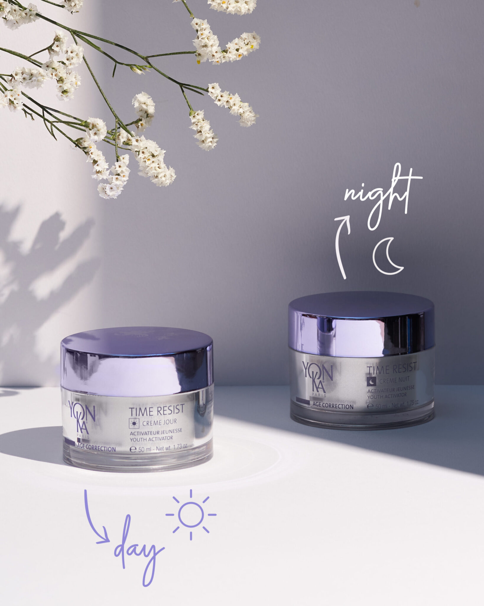 Vegan actiebox: Time Resist Jour & Nuit by Yonka