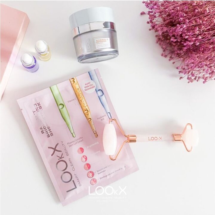 Lookx vegan Radiant brightening sheet mask voor thuis