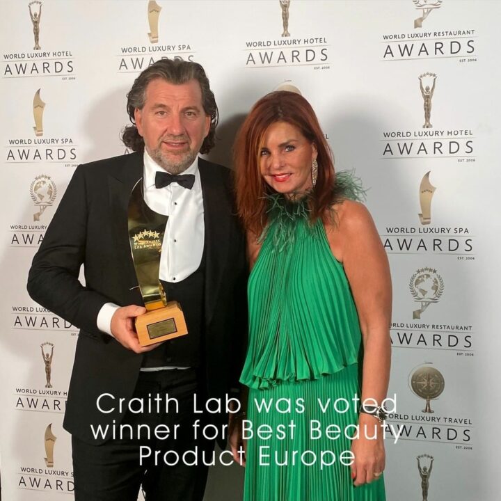 Best Beauty Product Award voor Craith Lab