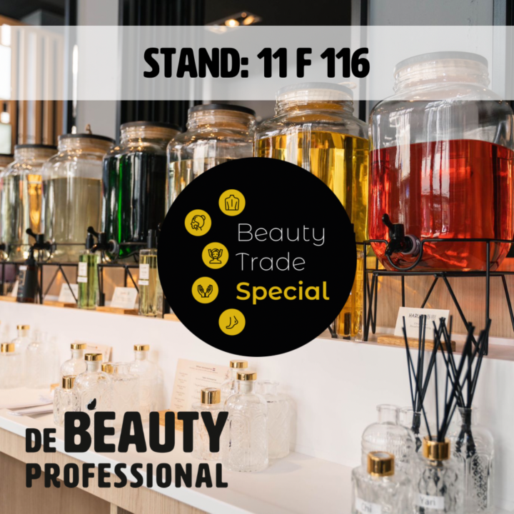 Bezoek ons @ Beauty Trade Special 2023! Stand: 11 F 116