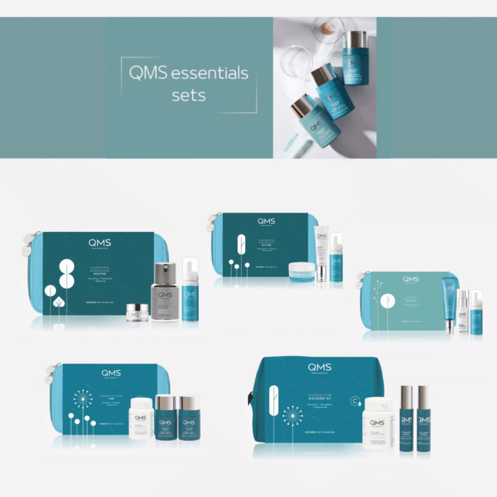 Ontdek de nieuwste QMS Travel & Trial sets