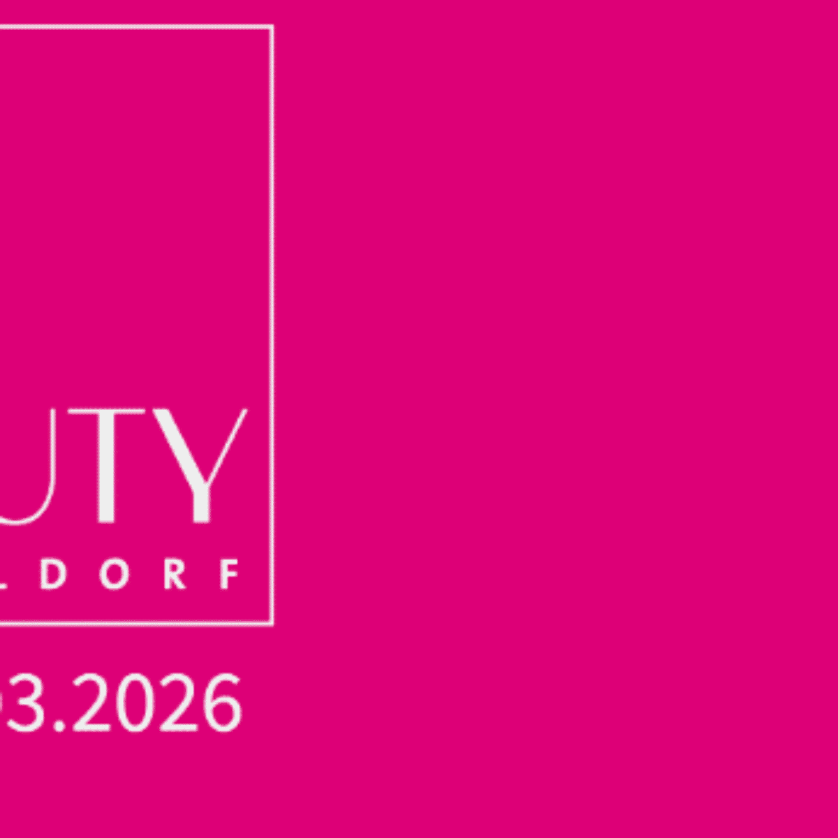 Nog 5 dagen Early Bird-tarief voor BEAUTY Düsseldorf!