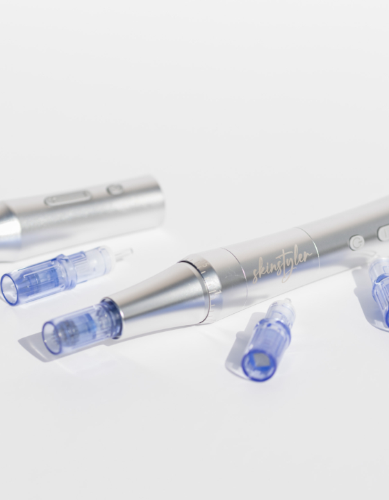 Werk je al met een microneedling pen? Ontdek de 4-weken sets van bdr voor gerichte huidverbetering