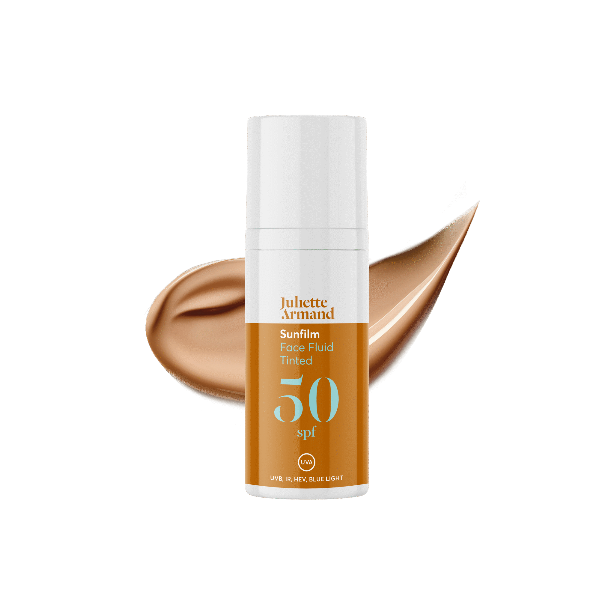 Nieuw van Juliette Armand: Face Fluid Tinted SPF50