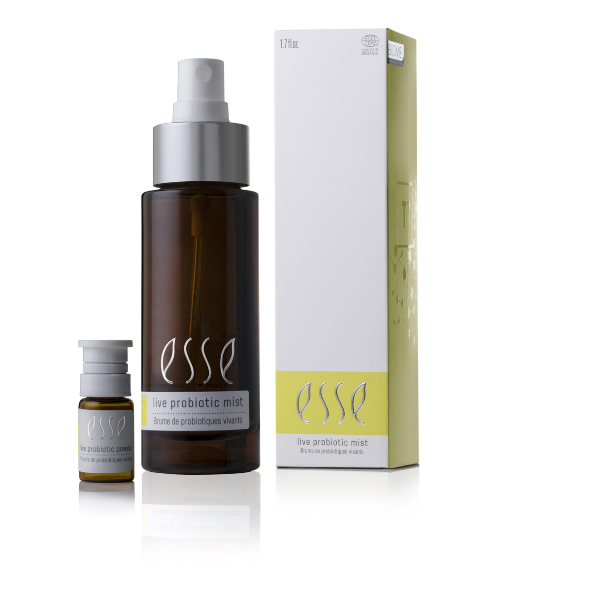 Esse Live Probiotic Mist – verbetert de hydratatie van de huid met 66% dankzij nieuw concept met levende probiotica