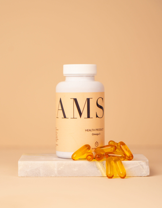 AMS Skin Body Health Supplement Omega 3 1000mg