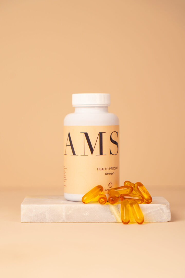 AMS Skin Body Health Supplement Omega 3 1000mg