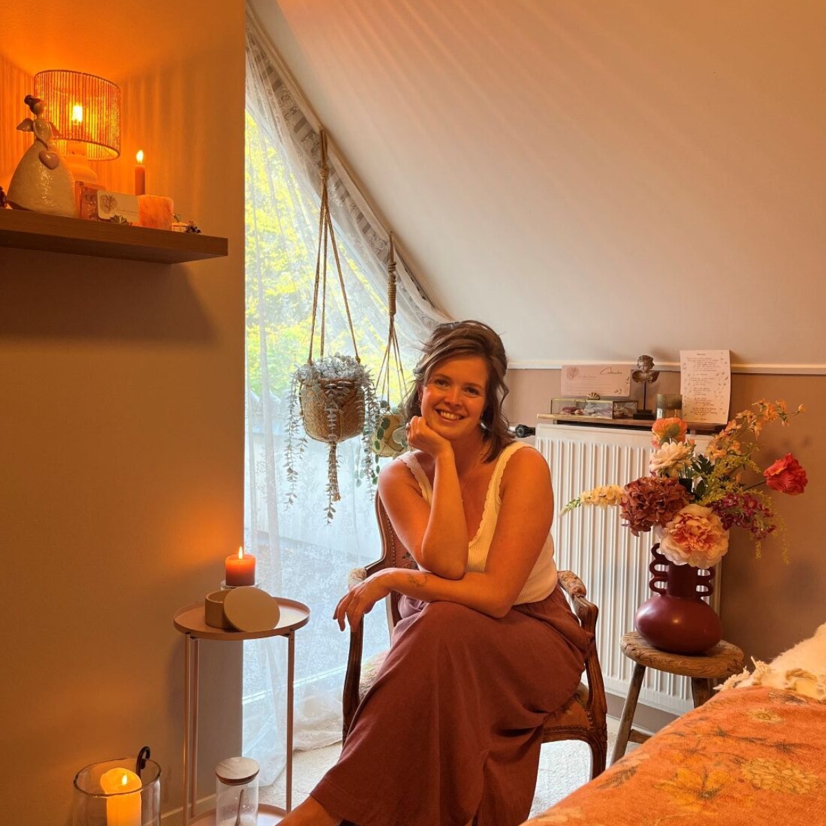 Startende masseur Juliëtte Blommers