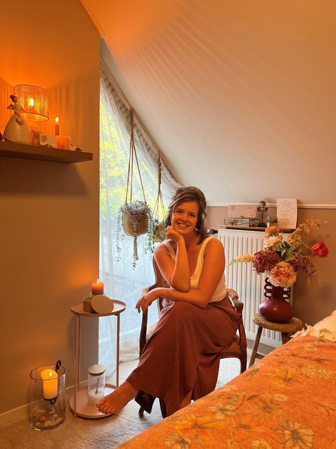 Startende masseur Juliëtte Blommers