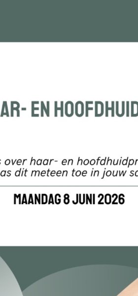 Themadag haar- en hoofdhuidproblemen voor professionals