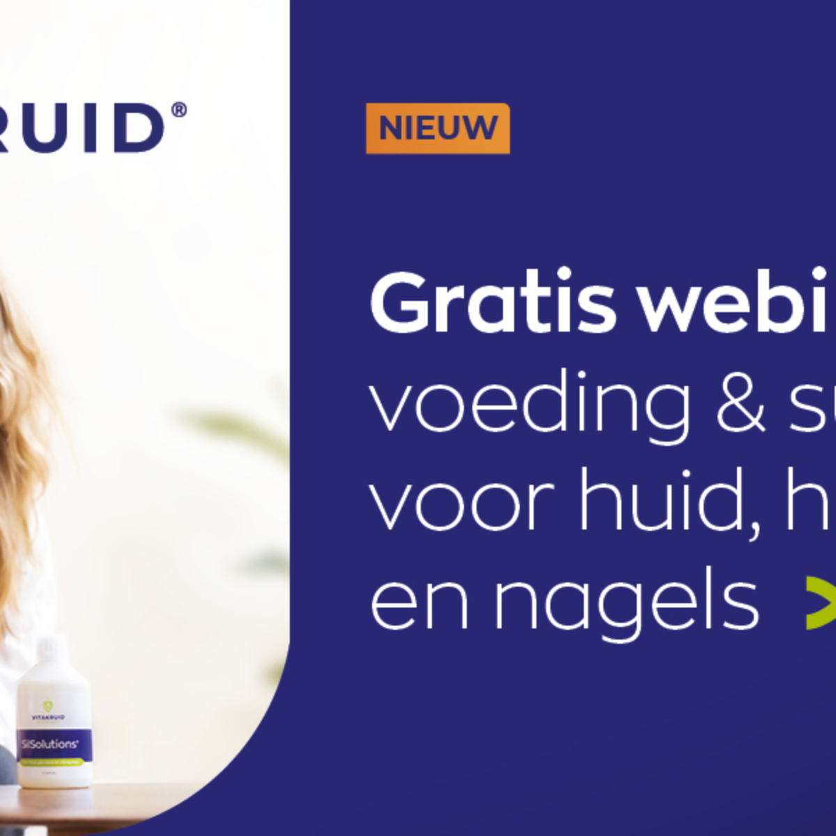 Gratis webinar: Voeding & suppletie voor huid, haar en nagels
