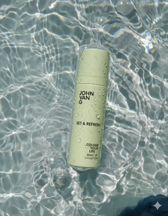 John van G introduceert multifunctionele Set & Refresh Spray