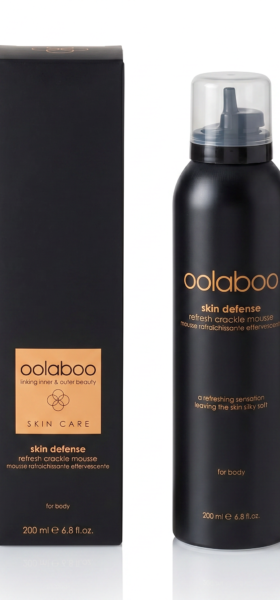 Verkoeling met een twist: Oolaboo lanceert Skin Defense Refresh Crackle Mousse